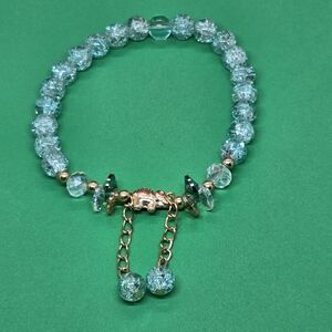 Beaded Bracelet With Elephant Charm